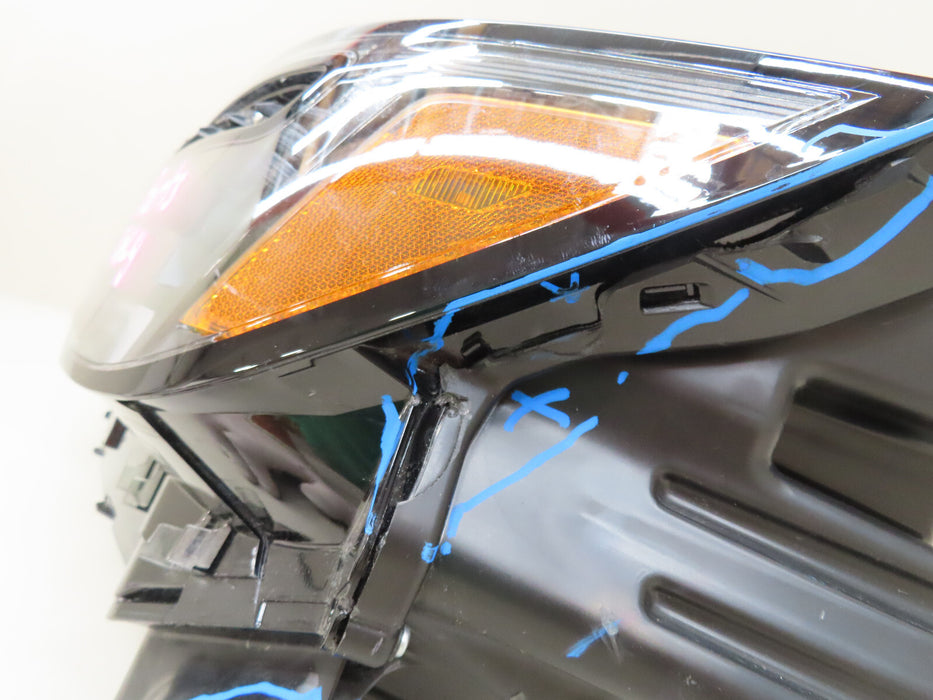 2023 2024 HONDA PILOT FRONT LEFT DRIVER HEADLIGHT FULL LED OEM PARTS ONLY