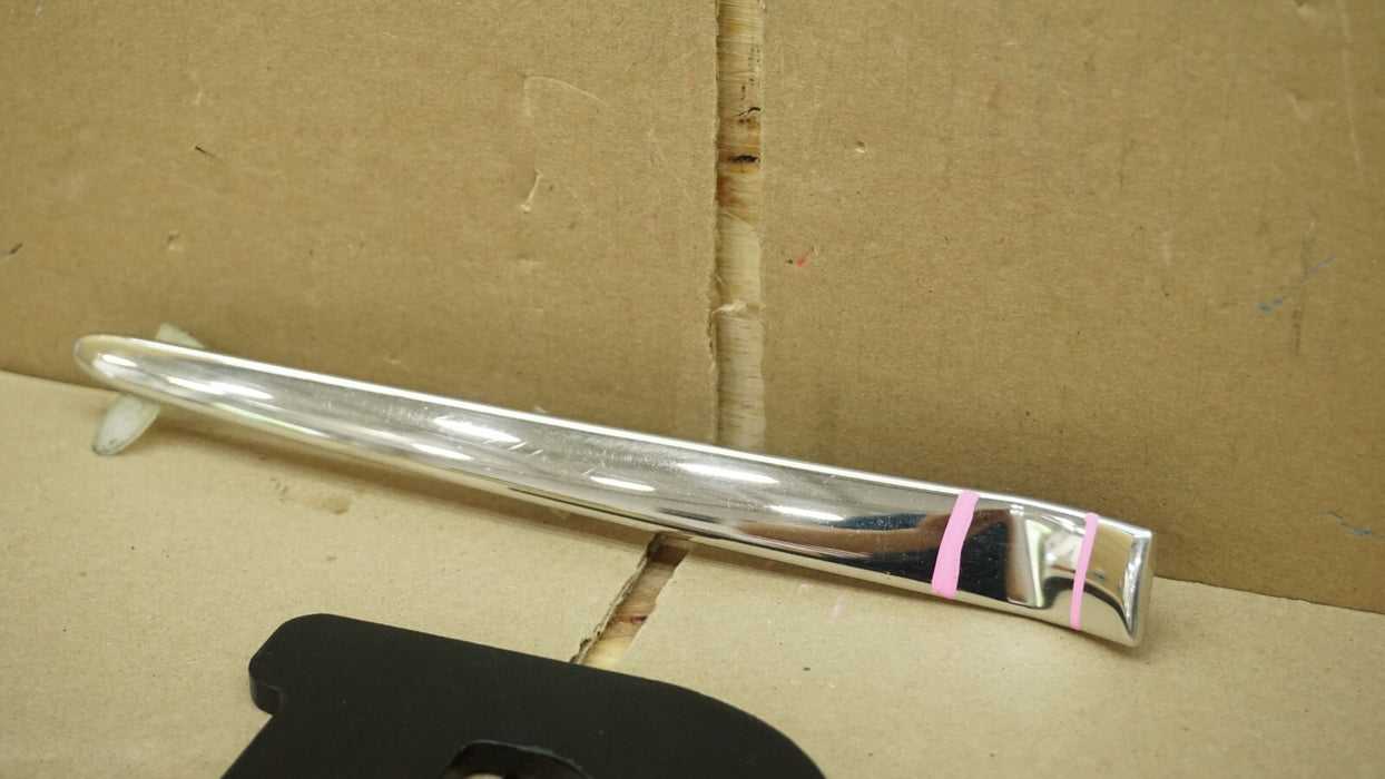2004-2010 BENTLEY CONTINENAL GT RIGHT PASSENGER BUMPER CHROME TRIM 3W080781