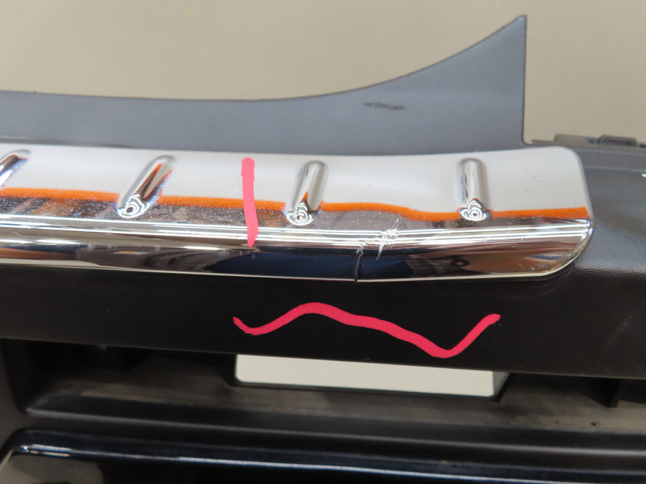 2022 2023 INFINITI QX60 LUXE REAR BUMPER COVER OEM 85018-6SADA