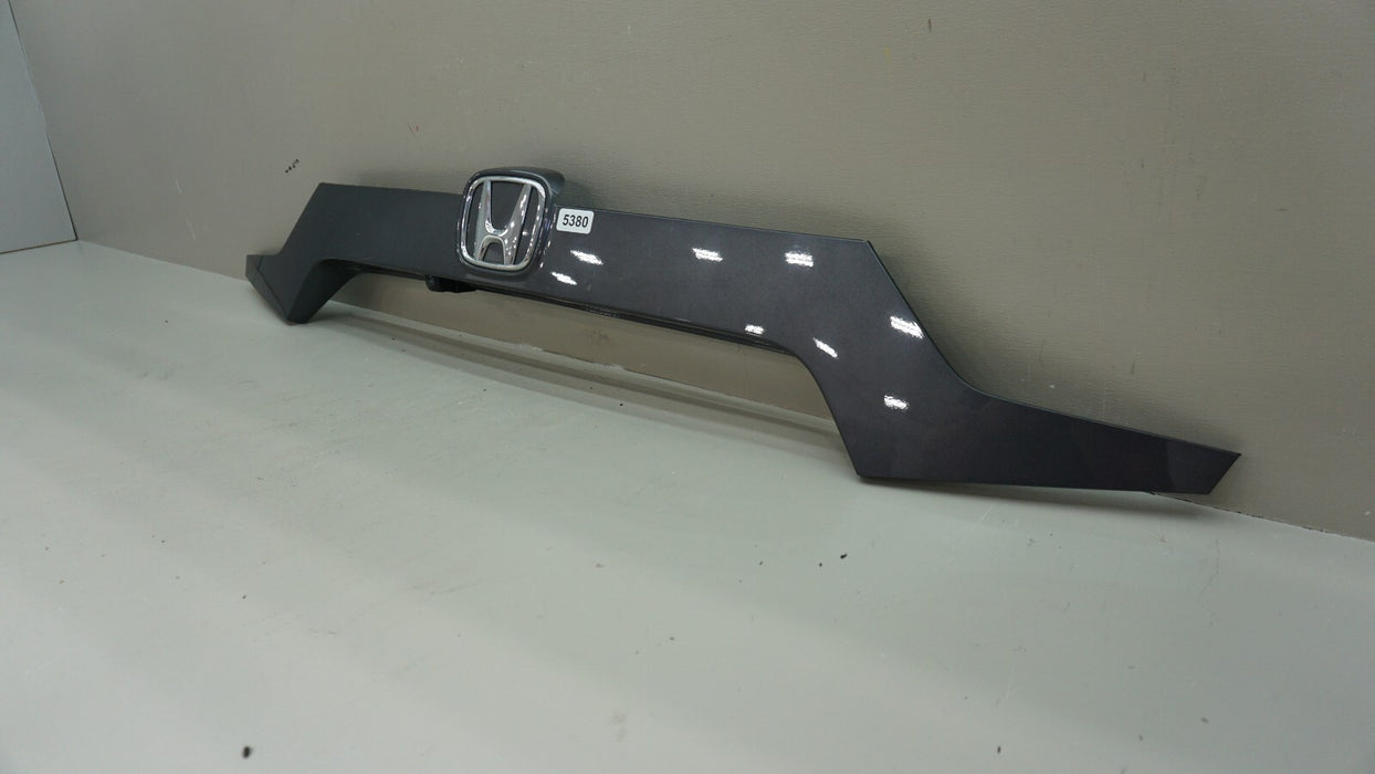 2018-2020 HONDA ACCORD REAR TRUNK LICENSE MOLDING W/ CAMERA OEM 74890-TVAA-A1