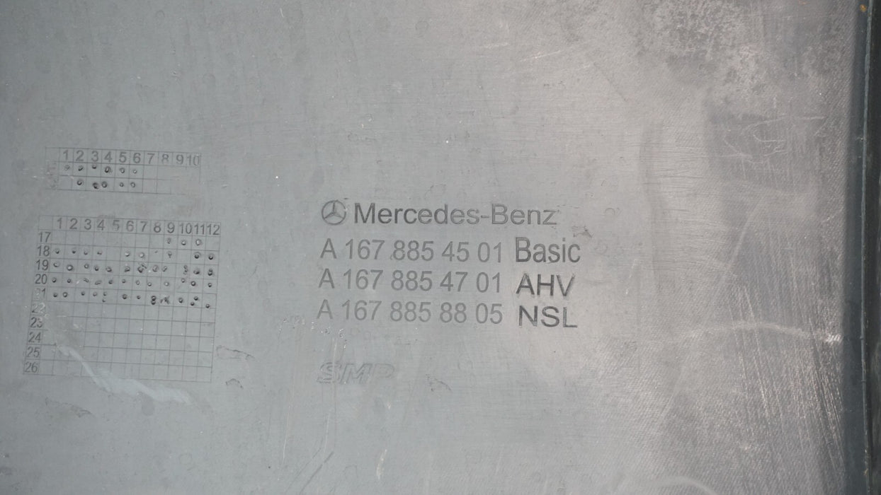 2020-2022 MERCEDES BENZ GLS450 REAR LOWER BUMPER COVER VALANCE OEM A1678854501