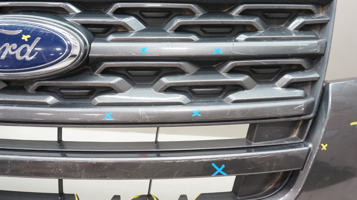 2018-2019 FORD EXPLORER FRONT BUMPER COVER WITH GRILLE OEM JB53-17C831