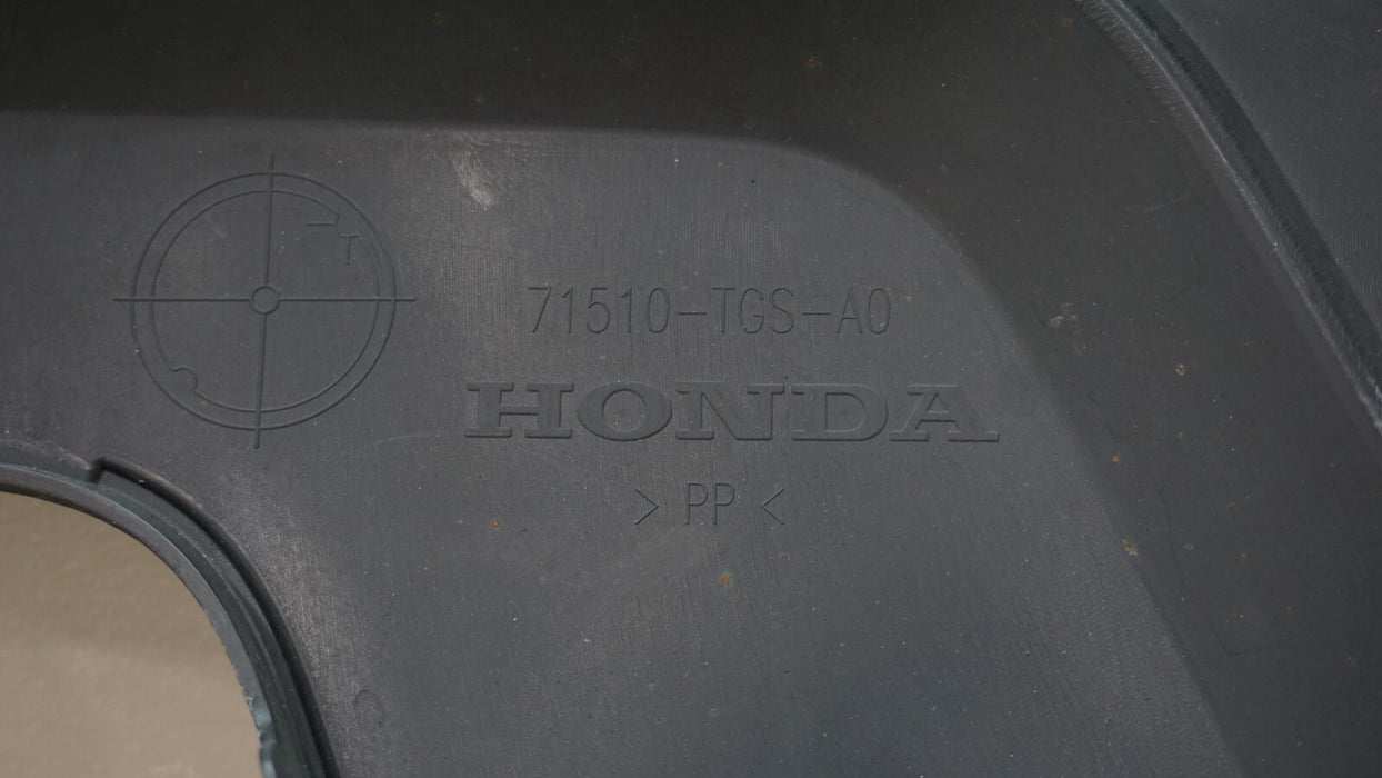 2019-2020 HONDA PASSPORT REAR LOWER BUMPER COVER VALANCE PANEL OEM 71510-TGS-A0