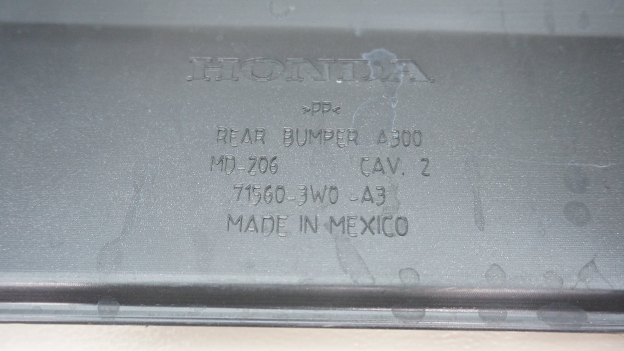 2023-2025 HONDA HRV HR-V REAR LOWER BUMPER VALANCE PANEL OEM 71560-3W0-A3