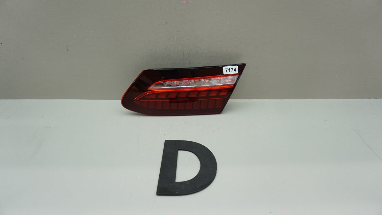 2018-2020 MERECEDES-BENZ E-CLASS REAR RIGHT PASSENGER SIDE INNER TAIL LIGHT OEM