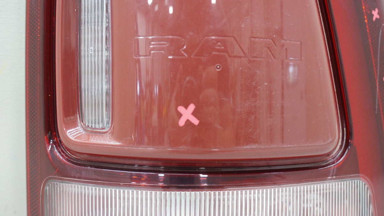 2019-2024 DODGE RAM 1500 REAR RIGHT PASSENGER SIDE TAIL LIGHT W BLIND SPOT OEM