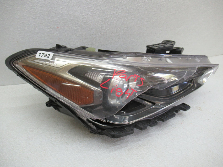 2019-2020 HYUNDAI GENESIS G70 FRONT RIGHT PASSENGER SIDE HEADLIGHT HEADLAMP OEM