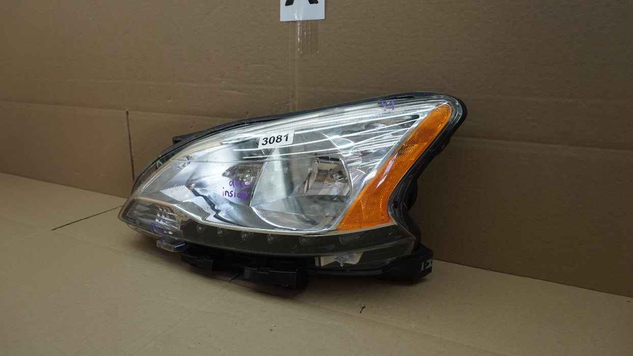2013-2015 NISSAN SENTRA FRONT LEFT DRIVER SIDE HEADLIGHT HALOGEN LAMP LIGHT OEM