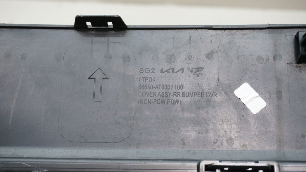 2023-2024 KIA NIRO REAR LOWER BUMPER COVER PANEL OEM 86650-AT000