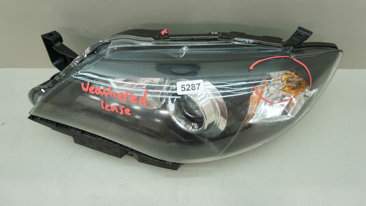 2008-2011 SUBARU IMPREZA FRONT LEFT DRIVERS HALOGEN HEADLIGHT OEM