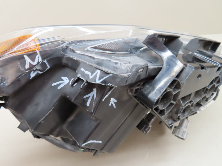 2017 - 2019 NISSAN ROGUE FRONT RIGHT PASSENGER SIDE HEADLIGHT HALOGEN W/LED OEM