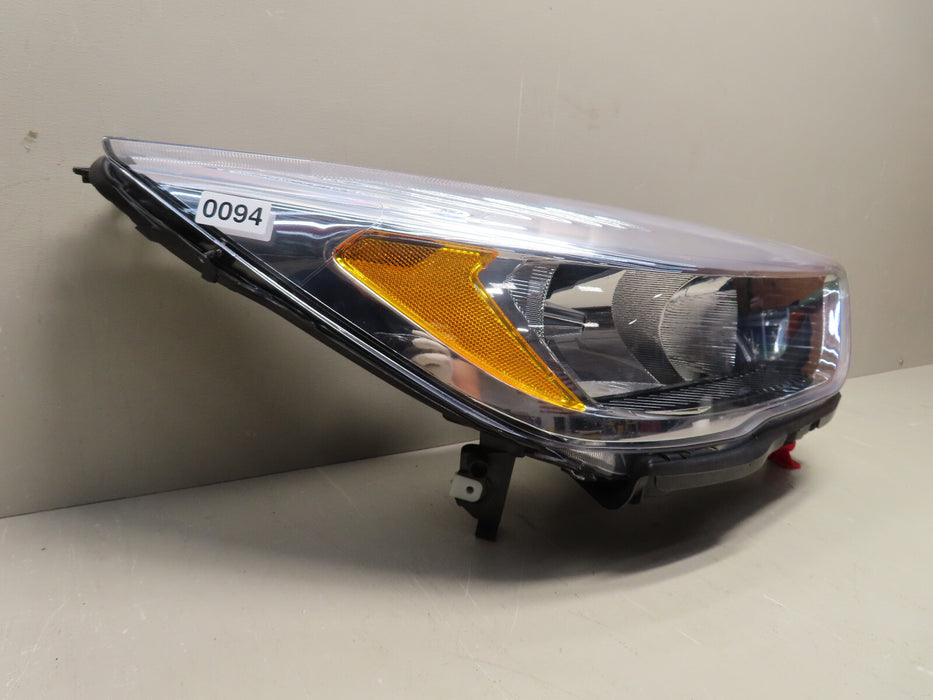 2017-2019 FORD ESCAPE RIGHT RH PASSENGER SIDE HALOGEN HEADLIGHT LAMP OEM