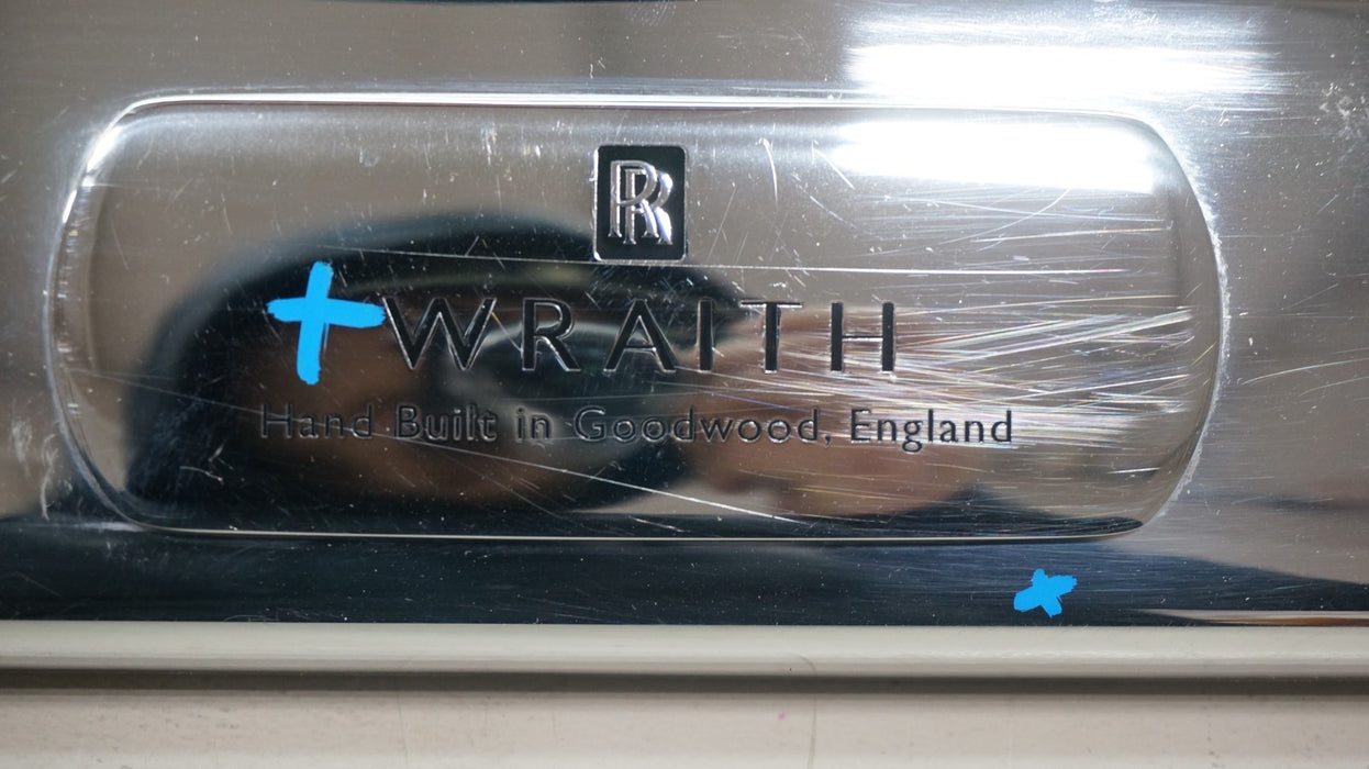 2014-2021 ROLLS ROYCE WRAITH FRONT RIGHT DOOR SILL TRIM OEM 731244805