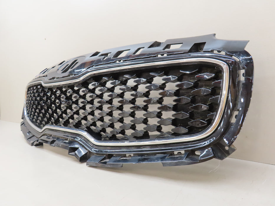 2017-2018 KIA SPORTAGE FRONT BUMPER UPPER RADIATOR GRILL GRILLE OEM 86352-D9010