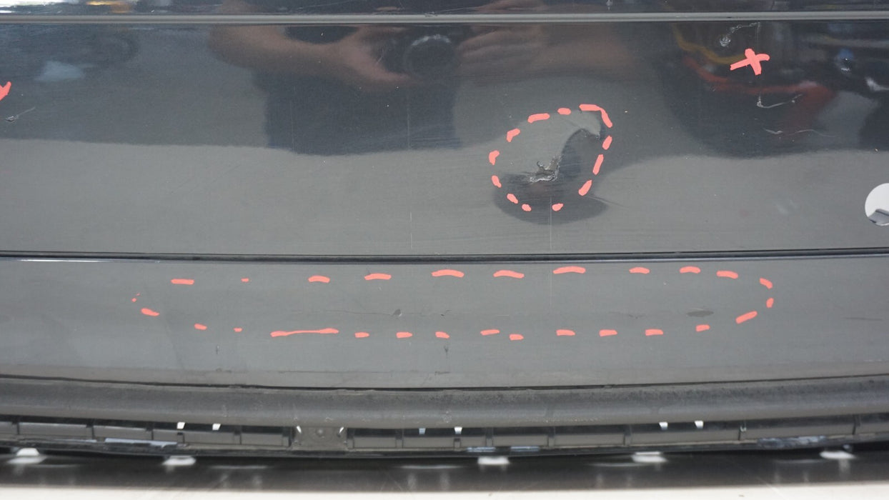 2018-2020 AUDI Q5 S-LINE SQ5 SUV REAR BUMPER COVER W/ SENSOR HOLE OEM 80A807385F