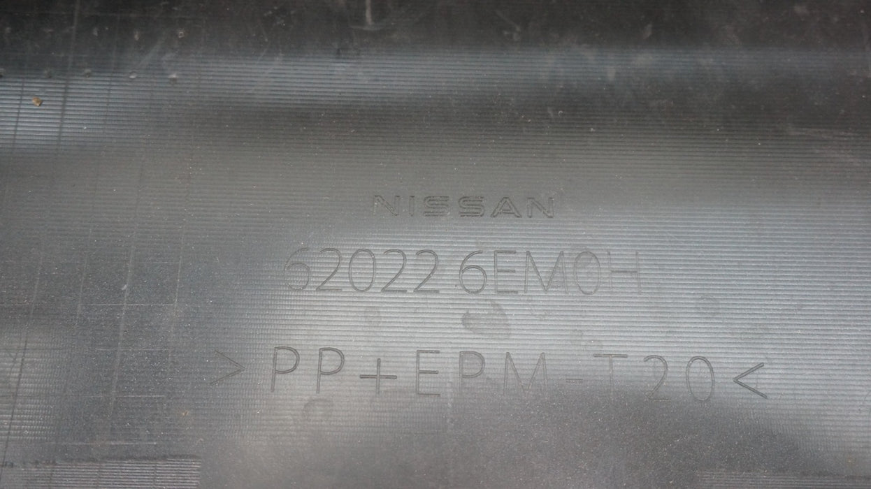 2023-2024 NISSAN VERSA FRONT BUMPER COVER PANEL OEM 620226EM0H