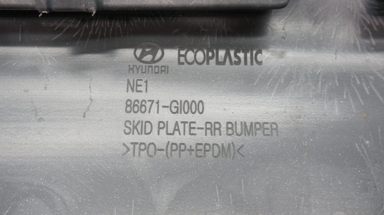 2022-2024 HYUNDAI IONIQ 5 REAR LOWER BUMPER VALANCE PANEL OEM 86671-GI000