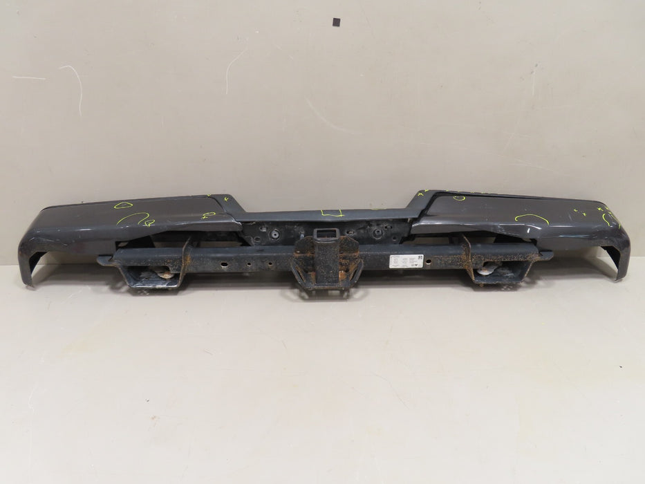 2015-2020 FORD F-150 REAR METAL BUMPER STEP PLATE COVER W/ TOW TOWING HITCH OEM