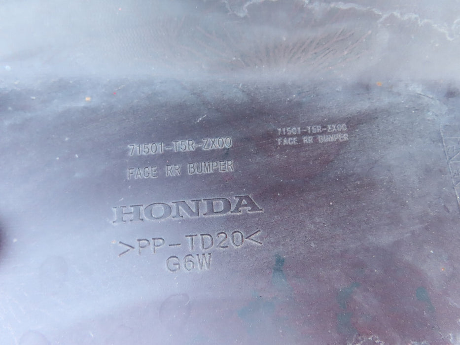 2018-2019 HONDA FIT EX EX-L LX HATCHBACK REAR BUMPER COVER OEM 71501-T5R-ZX00