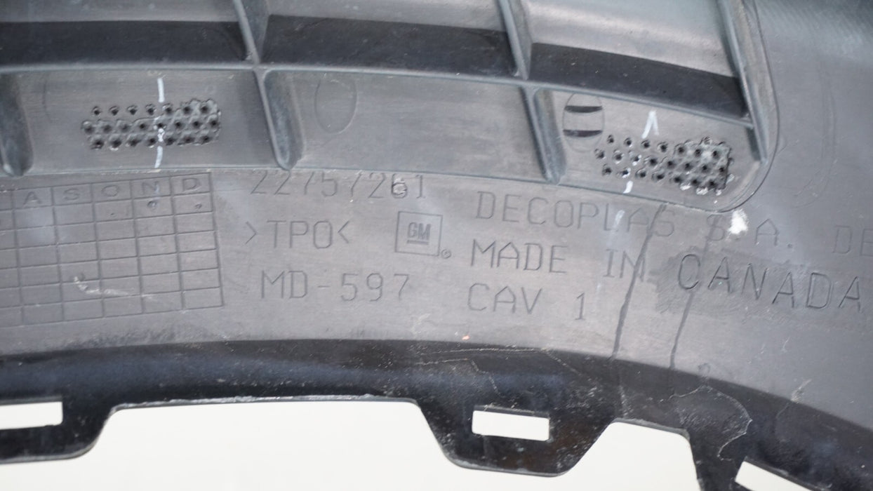 2014-2015 CHEVROLET SILVERADO 1500 FRONT UPPER BUMPER COVER OEM