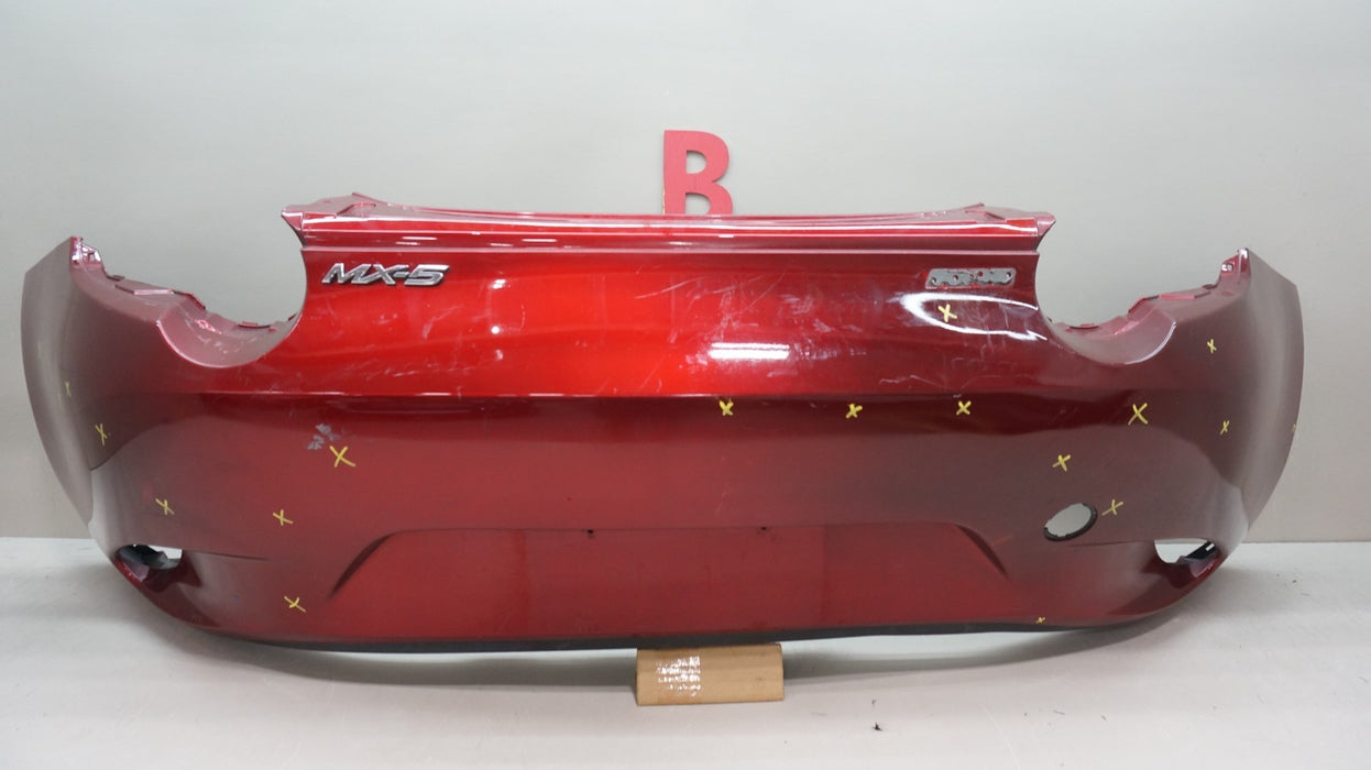 2016-2018 MAZDA MX-5 MIATA CONVERTIBLE REAR BUMPER COVER PANEL OEM N243-50221