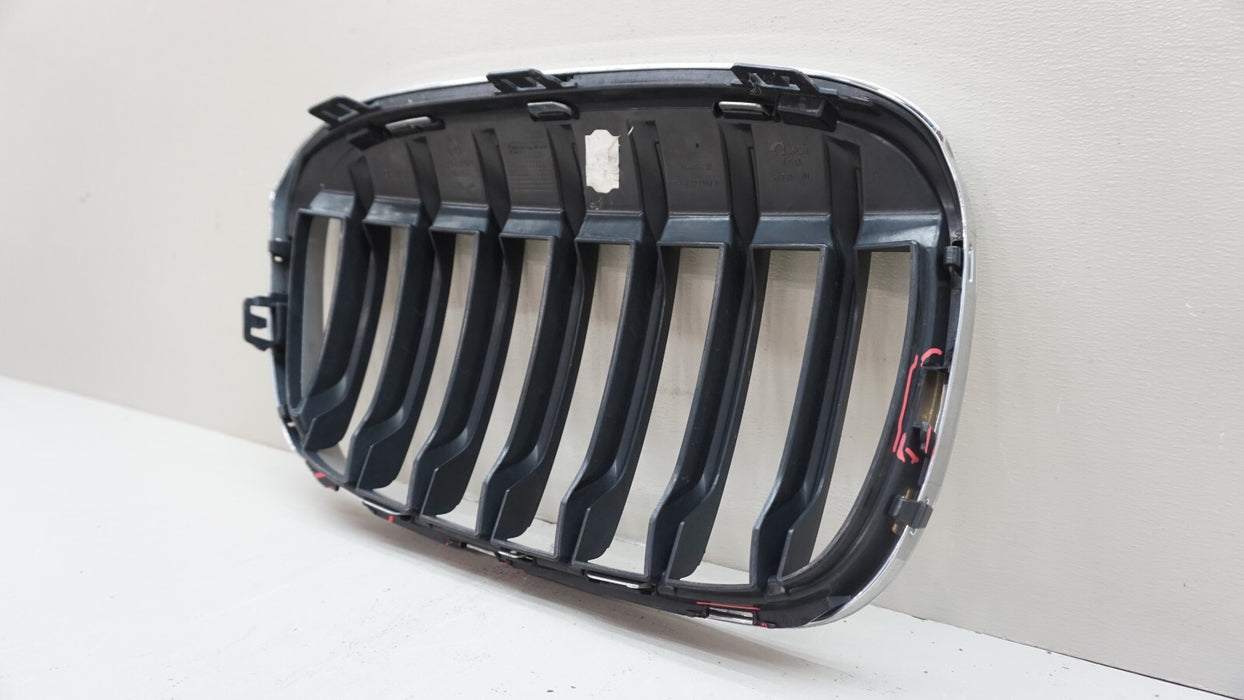 2014-2017 BMW X1 FRONT LEFT DRIVER SIDE RADIATOR GRILLE OEM 7354823