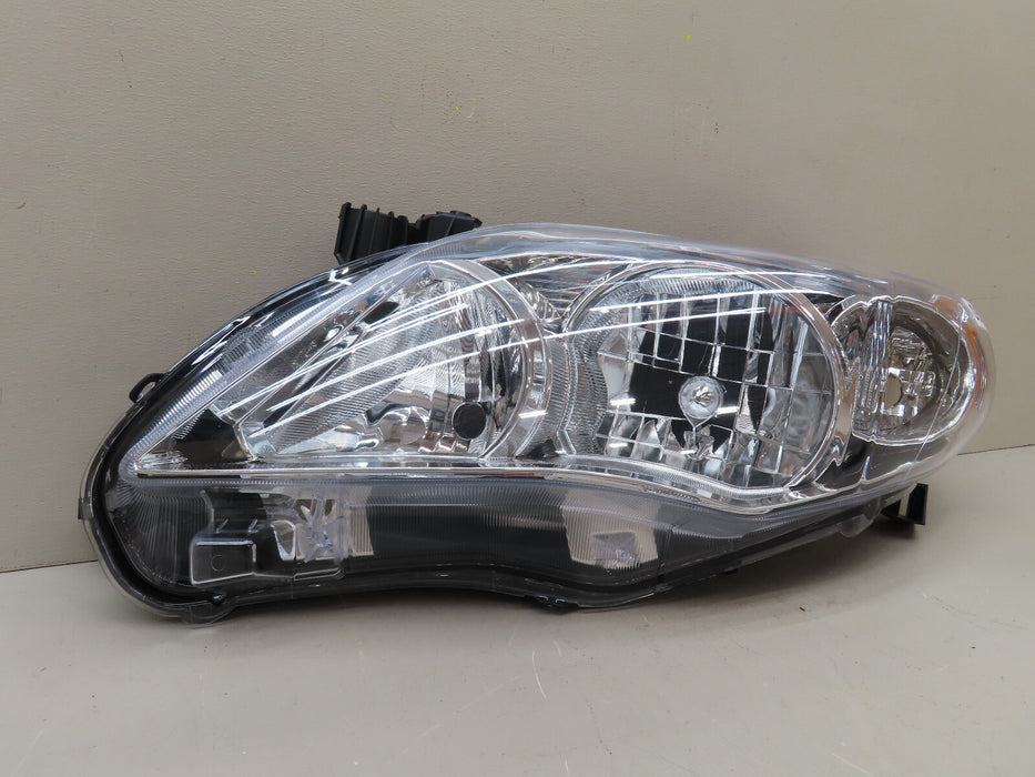 2011 2012 2013 TOYOTA COROLLA FRONT LEFT DRIVER HEADLIGHT CAPA L24535879