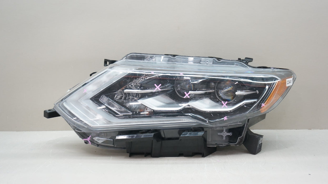2017-2020 NISSAN ROGUE FRONT LEFT DRIVER SIDE LED HEADLIGHT OEM