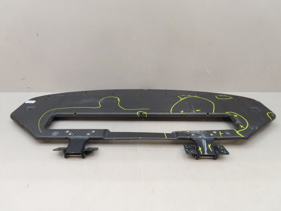 2018-2020 MERCEDES AMG GT R LOWER ENGINE CARBON FIBER SHIELD COVER OEM 008098