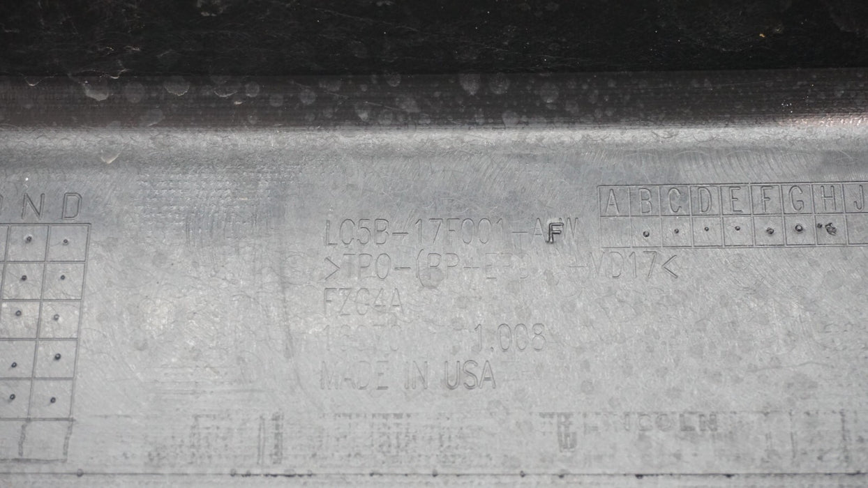 2020-2021 LINCOLN AVIATOR REAR BUMPER COVER OEM LC5B-17F001-AFW