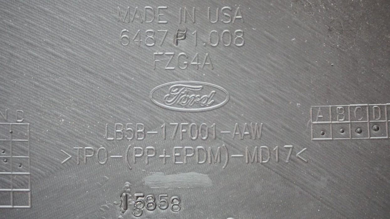 2020-2021 FORD EXPLORER REAR BUMPER COVER PANEL OEM LB5B-17F001-AAW