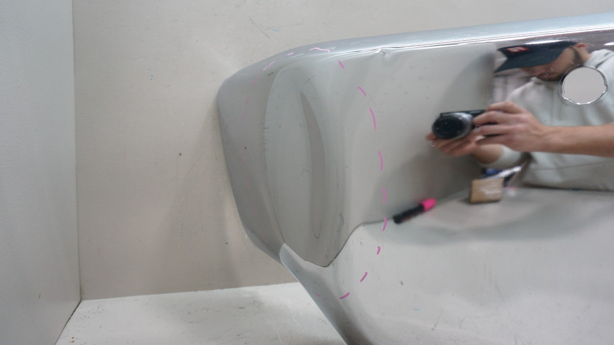 2020-2023 CHEVROLET SILVERADO 2500 3500 FRONT CHROME METAL BUMPER COVER OEM