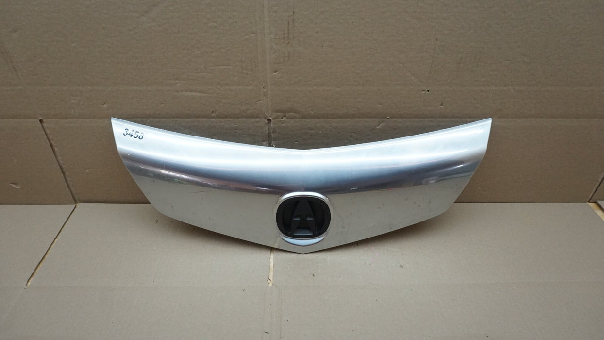 2009-2011 ACURA TL FRONT CENTER CHROME GRILLE COVER OEM
