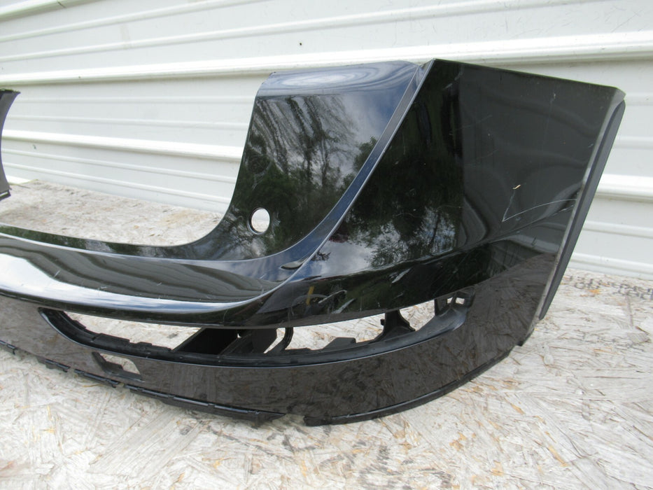 2008-2010 AUDI Q5 REAR BUMPER COVER PANEL PLASTIC BLACK 8R0807385C OEM