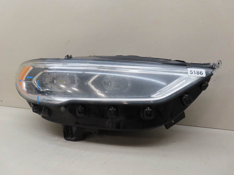 2017-2020 FORD FUSION RIGHT PASSENGER SIDE HEADLIGHT FULL LED OEM HS73-13E015-AG