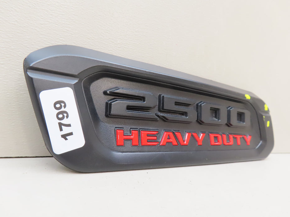 2019-2024 DODGE RAM 2500 HEAVY DUTY FRONT LEFT DRIVER SIDE HOOD EMBLEM OEM