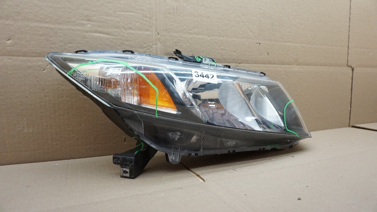 2013-2015 HONDA CIVIC SEDAN FRONT RH RIGHT PASSENGER SIDE HEADLIGHT HEADLAMP OEM