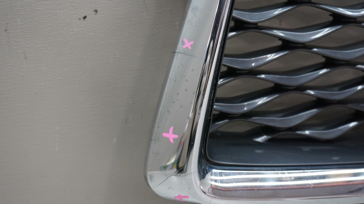 2018-2021 INFINITI Q50 FRONT UPPER MAIN GRILLE 62310-6HM0C OEM 18 19 20 21