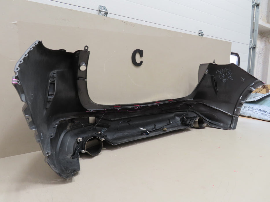 2019-2020 INFINITI QX50 SUV REAR BUMPER COVER W/ LOWER PANEL MUFFLER TIP OEM