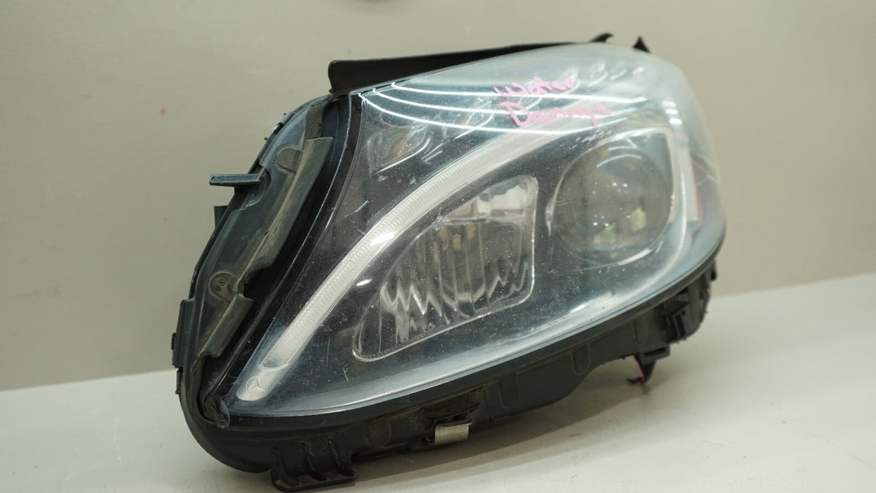 2015-2018 MERCEDES BENZ C-CLASS FRONT LEFT DRIVERS SIDE LED HEADLIGHT  *PARTS*