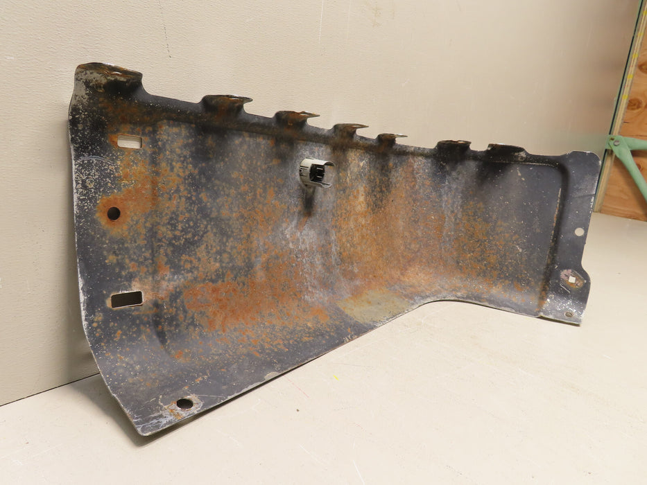 2007-2013 CHEVROLET SILVERADO REAR DRIVER SIDE BUMPER END W/SENSOR HOLE OEM