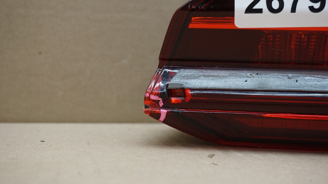 2020-2022 AUDI Q7 REAR RIGHT PASSENGER SIDE TAIL LIGHT LED OEM 20 21 22