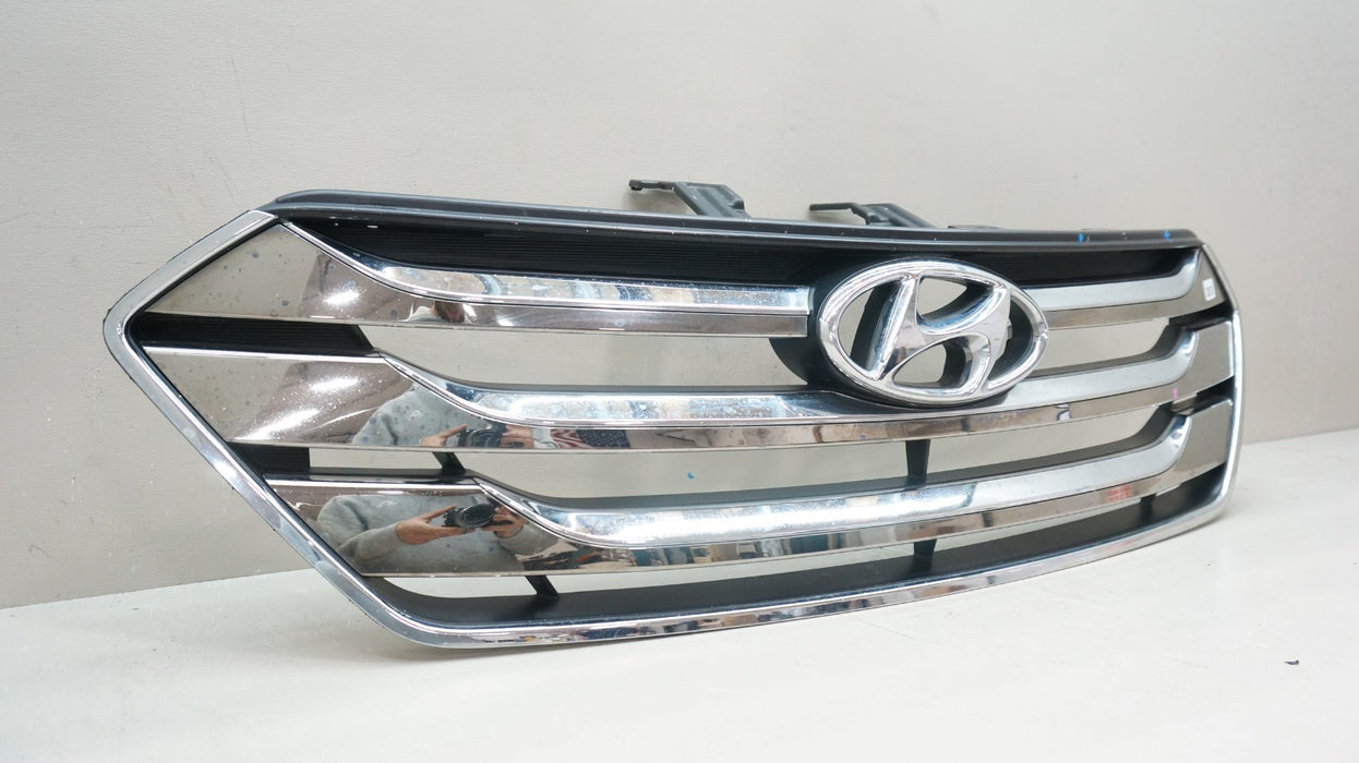 2013-2015 HYUNDAI SANTA FE FRONT BUMPER RADIATOR GRILLE OEM 86351-2W000