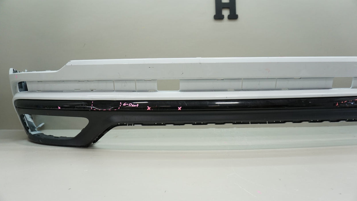 2019-2023 AUDI Q8 S-LINE REAR MIDDLE & LOWER BUMPER COVER OEM 4M8.807.527.D