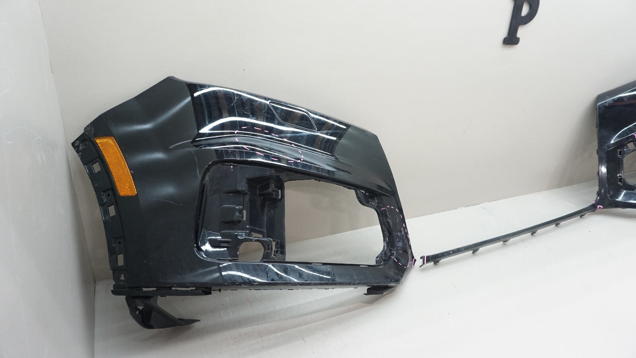 2017-2019 AUDI Q7 FRONT BUMPER COVER 4M0807437 OEM 18