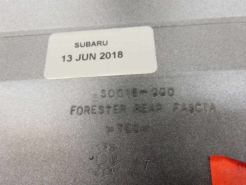 2009-2013 SUBARU FORESTER REAR BUMPER COVER FASCIA OEM