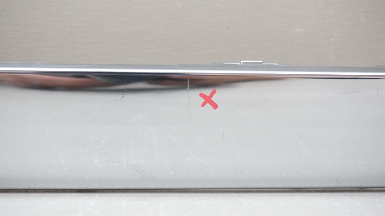 2013-2018 MERCEDES-BENZ GL-CLASS REAR BUMPER CHROME MOLDING TRIM OEM A1668852474