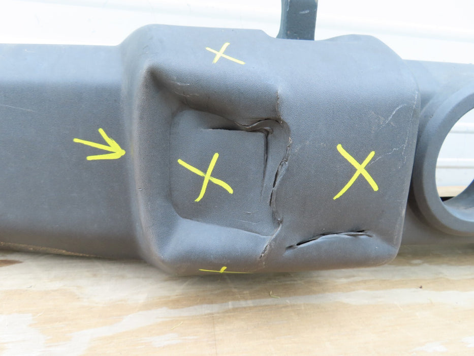 2007-2009 JEEP WRANGLER RUBICON SAHARA FRONT BUMPER W/ TOW TOWING HOOK OEM