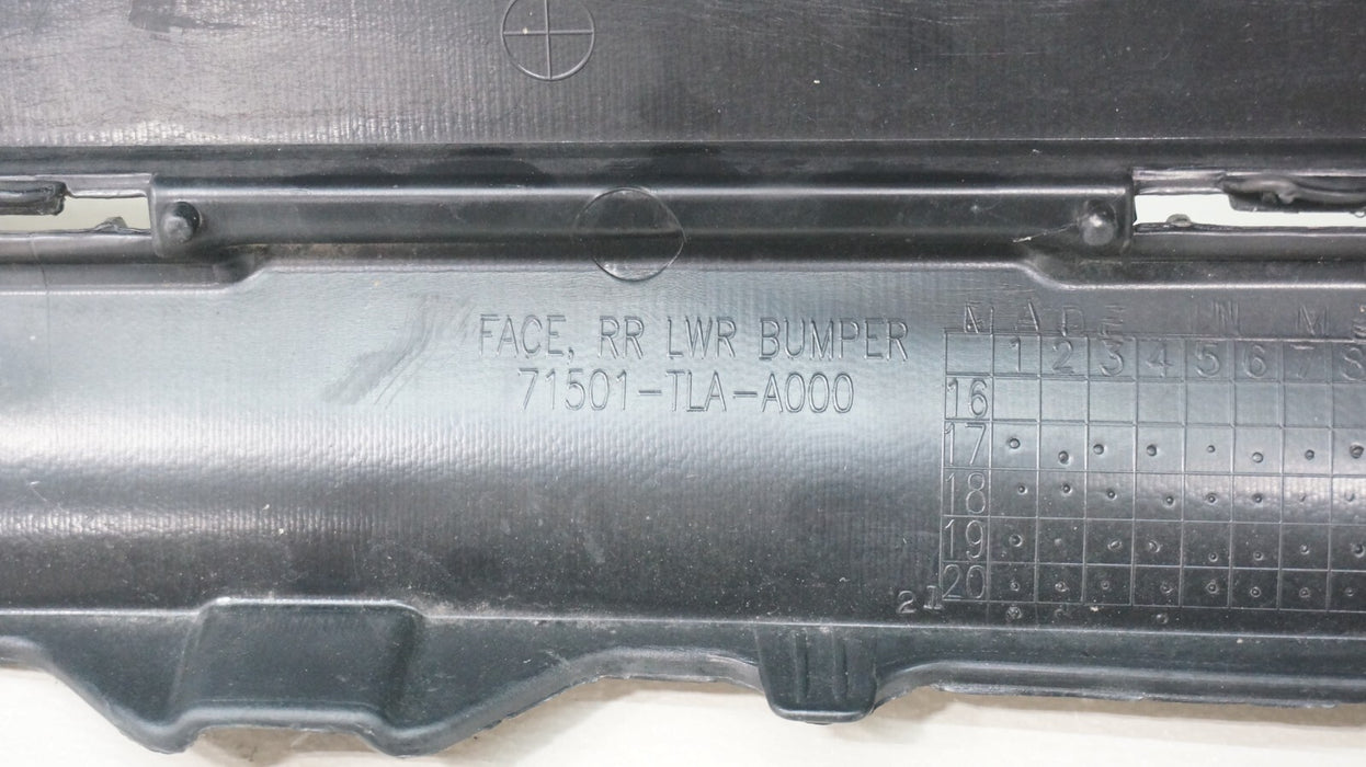 2017-2019 HONDA CR-V REAR LOWER BUMPER COVER PANEL OEM 71501-TLA-A000