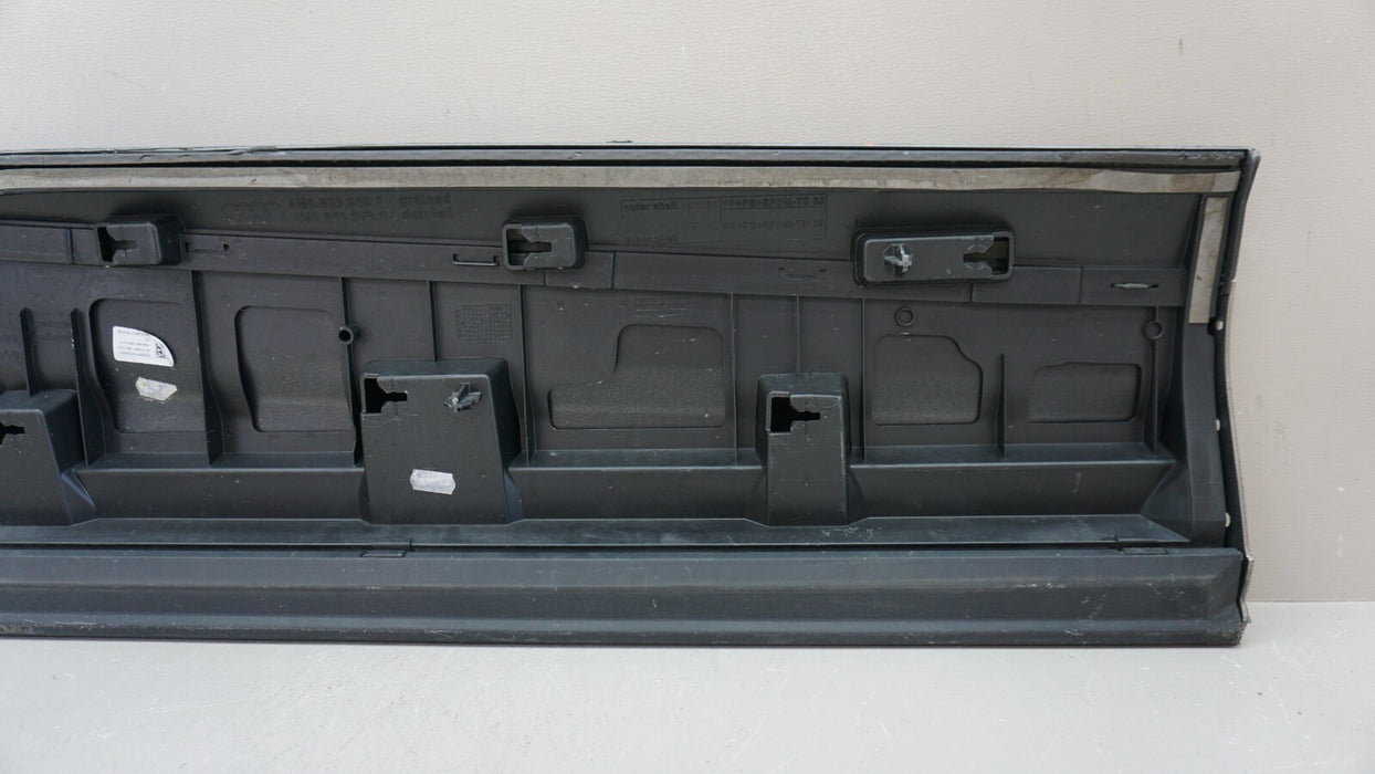 2017-2019 AUDI Q7 LEFT DRIVER DOOR MOULDING TRIM COVER PANEL OEM 4M0.853.959.G